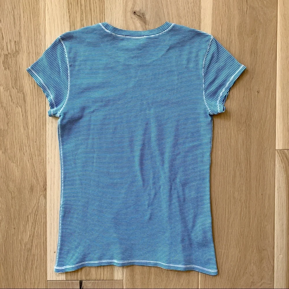 Ralph Lauren Cap Sleeve Tee - Picture 2 of 4